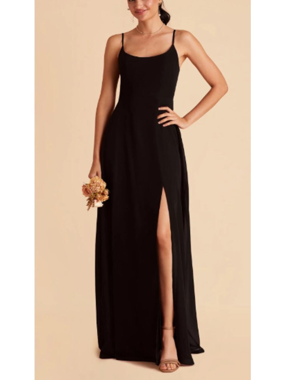 NWT Birdy Grey Amy Chiffon Dress Black Size, XS